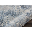 Nourison Somerset 3' x 4' Gray and Blue Fabric Bohemian Area Rug (3' x 4')