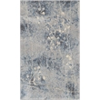 Nourison Somerset 3' x 4' Gray and Blue Fabric Bohemian Area Rug (3' x 4')