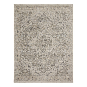 Nourison Nyle 9'10&quot x 13'6&quot Ivory Taupe Bohemian Indoor Rug