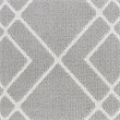 Nourison Modern Lines 5' x 7' Silver Modern Indoor Rug Polypropylene