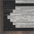 Nourison Modern Passion 6' x 9' Blk/Grey Mid-Century Modern Indoor Rug