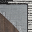 Nourison Modern Passion 6' x 9' Blk/Grey Mid-Century Modern Indoor Rug