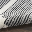 Nourison Modern Passion 6' x 9' Ivory/Grey Mid-Century Modern Indoor Rug