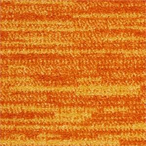 Nourison Essentials 108x108&quot Square Contemporary Fabric Area Rug in Sunburst