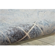 Nourison Somerset 10' x 13' Gray and Blue Fabric Bohemian Area Rug (10' x 13')