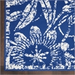 Nourison Whimsicle 8' x 12' Navy Fabric Farmhouse Area Rug (8' x 12')