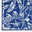 Nourison Whimsicle 8' x 12' Navy Fabric Farmhouse Area Rug (8' x 12')