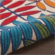 Nourison Aloha 2' x 6' Multicolor Outdoor Indoor/Outdoor Rug