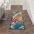 Nourison Aloha 2' x 6' Multicolor Outdoor Indoor/Outdoor Rug