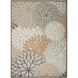 Nourison Aloha 10' x 14' Natural Outdoor Indoor/Outdoor Rug