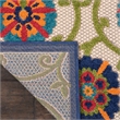 Nourison Aloha 2' x 6' Blue/Multicolor Outdoor Indoor/Outdoor Rug