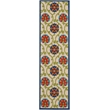 Nourison Aloha 2' x 6' Blue/Multicolor Outdoor Indoor/Outdoor Rug