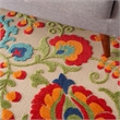 Nourison Aloha 4' x 6' Multicolor Fabric Farmhouse Area Rug (4' x 6')