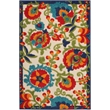Nourison Aloha 3' x 4' Multicolor Fabric Farmhouse Area Rug (3' x 4')