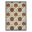 Nourison Aloha 6' x 9' Blue/Multicolor Outdoor Indoor/Outdoor Rug Polypropylene