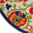 Nourison Aloha 5' x Round Multicolor Fabric Farmhouse Area Rug (5' Round)