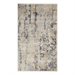 Nourison Concerto 2' x 4' Beige Gray Fabric Modern Area Rug (2' x 4')