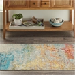 Nourison Celestial 3' x 5' Multicolor Fabric Modern Area Rug (3' x 5')