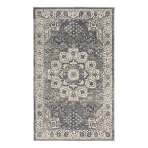 Nourison Concerto 3' x 5' Grey Ivory Vintage Indoor Rug