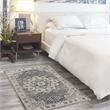 Nourison Concerto 3' x 5' Grey Ivory Vintage Indoor Rug