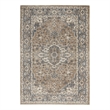 Nourison Concerto 4' x 6' Beige Gray Fabric Farmhouse Area Rug (4' x 6')