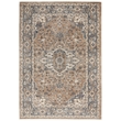 Nourison Concerto 4' x 6' Beige Gray Fabric Farmhouse Area Rug (4' x 6')