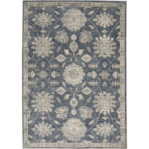 Nourison Concerto 3'9&quot x 5'9&quot Blue/Beige Vintage Indoor Rug