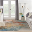Nourison Celestial 8' x 11' Multicolor Fabric Modern Area Rug (8' x 11')