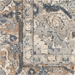 Nourison Concerto 4' x 6' Ivory Gray Fabric Farmhouse Area Rug (4' x 6')
