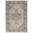 Nourison Concerto 4' x 6' Ivory Gray Fabric Farmhouse Area Rug (4' x 6')