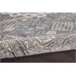 Nourison Concerto 4' x round Grey/Ivory Vintage Indoor Rug