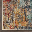 Nourison Celestial 9' x 12' Multicolor Modern Indoor Rug Polypropylene
