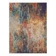 Nourison Celestial 9' x 12' Multicolor Modern Indoor Rug Polypropylene