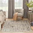 Nourison Concerto 5' x 7' Beige Gray Fabric Modern Area Rug (5' x 7')