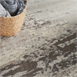Nourison Celestial 10' x 14' Ivory/Gray Modern Indoor Rug
