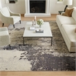Nourison Celestial 10' x 14' Ivory/Gray Modern Indoor Rug