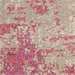 Nourison Celestial 10' x 14' Ivory/Pink Modern Indoor Rug Polypropylene