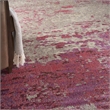 Nourison Celestial 10' x 14' Ivory/Pink Modern Indoor Rug Polypropylene