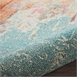 Nourison Celestial 10' x 14' Multicolor Fabric Modern Area Rug (10' x 14')