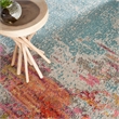 Nourison Celestial 12' x 15' Multicolor Fabric Modern Area Rug (12' x 15')