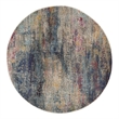 Nourison Celestial 4' x round Multicolor Modern Indoor Rug
