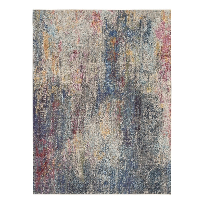 Nourison Celestial 9' x 12' Multicolor Modern Indoor Rug