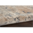 Nourison Concerto 7' x 10' Beige Gray Fabric Modern Area Rug (7' x 10')