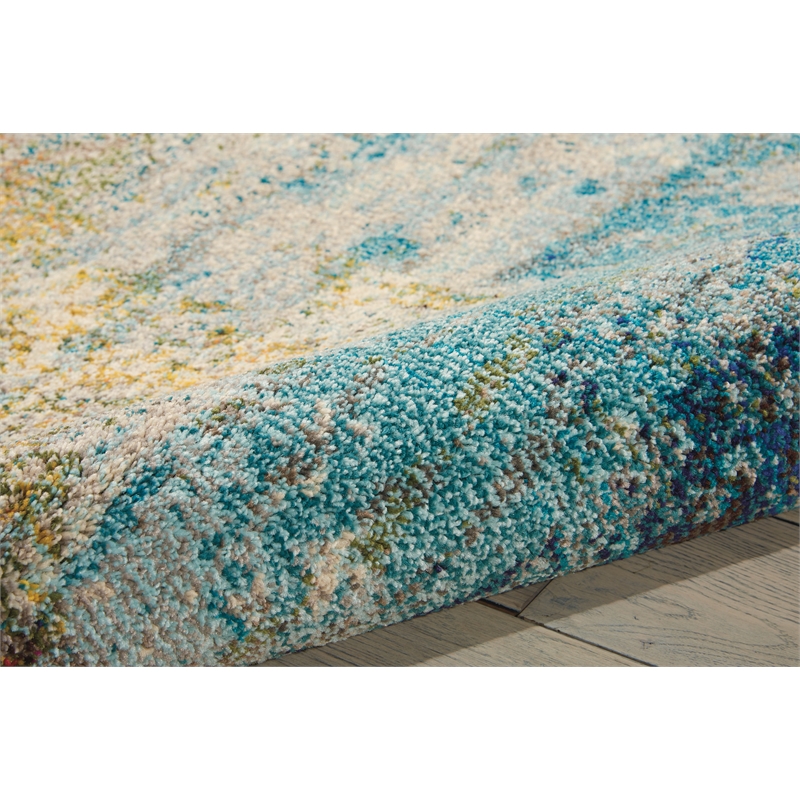 Nourison Celestial 5' x 7' Multicolor Fabric Modern Area Rug (5' x 7')