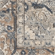Nourison Concerto 7' x 10' Ivory Gray Fabric Farmhouse Area Rug (7' x 10')