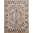 Nourison Concerto 8' x 10' Beige Gray Fabric Farmhouse Area Rug (8' x 10')