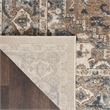 Nourison Concerto 8' Runner Beige Gray Fabric Farmhouse Area Rug (8' Runner)