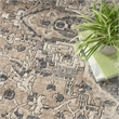 Nourison Concerto 9' x 12' Beige Gray Fabric Farmhouse Area Rug (9' x 12')