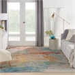 Nourison Celestial 7' x 10' Multicolor Fabric Modern Area Rug (7' x 10')