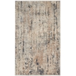 Nourison Concerto 3' x 5' Beige Gray Fabric Modern Area Rug (3' x 5')
